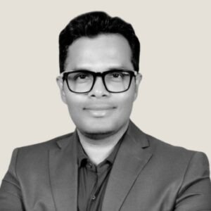 Pratap Profile in B&W